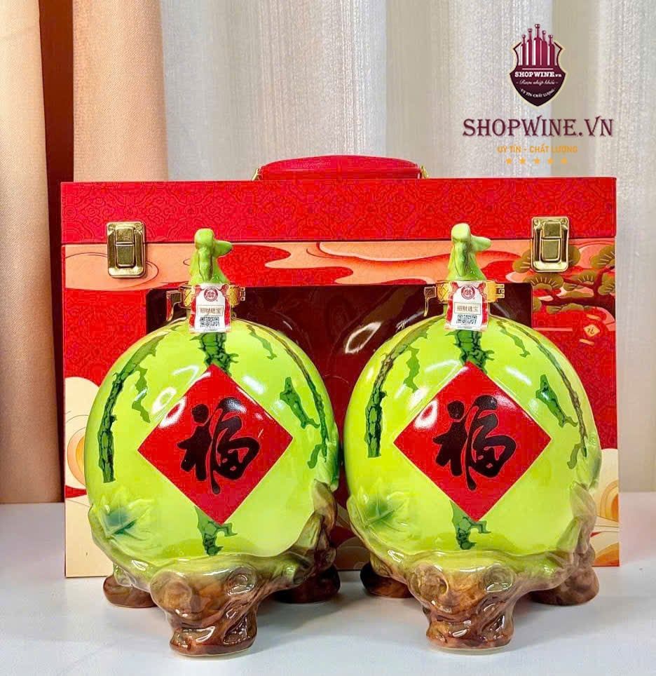 CẶP RƯỢU DƯA HẤU