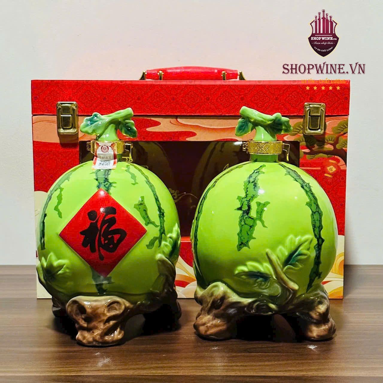 CẶP RƯỢU DƯA HẤU