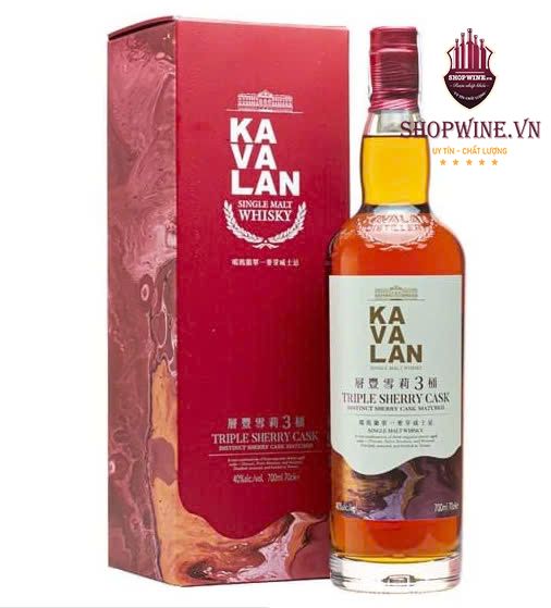 Rượu Kavalan Triple Sherry Cask