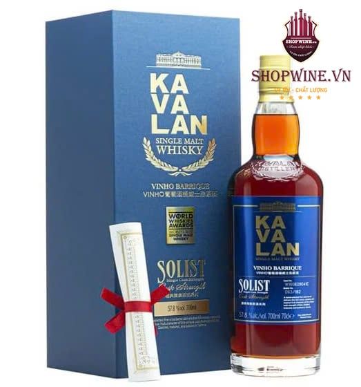 Rượu Kavalan Solist Vinho