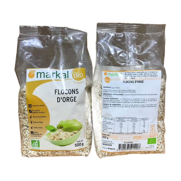 Kiều mạch cán dẹp hữu cơ Markal 500gr