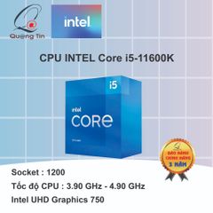 CPU Intel Core i5-11600K | 1200