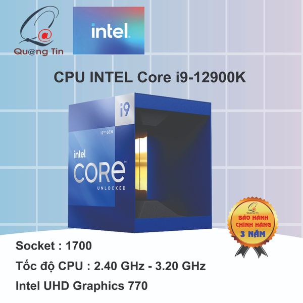CPU INTEL Core i9-12900K | 1700