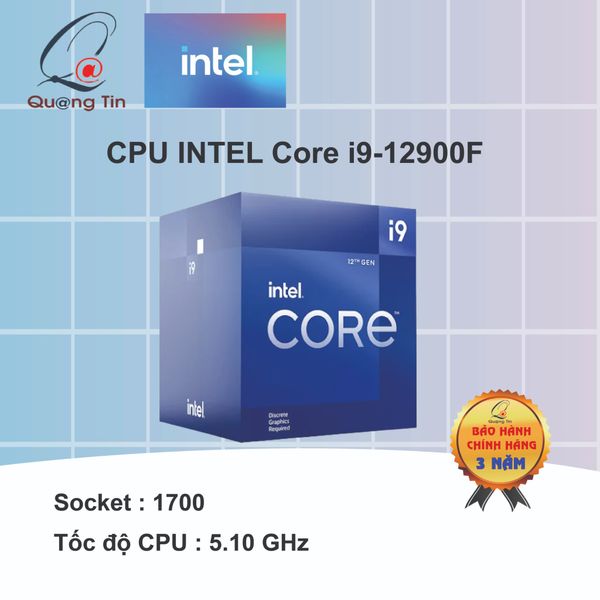 CPU INTEL Core i9-12900F | 1700