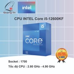 CPU INTEL Core i5-12600KF | 1700