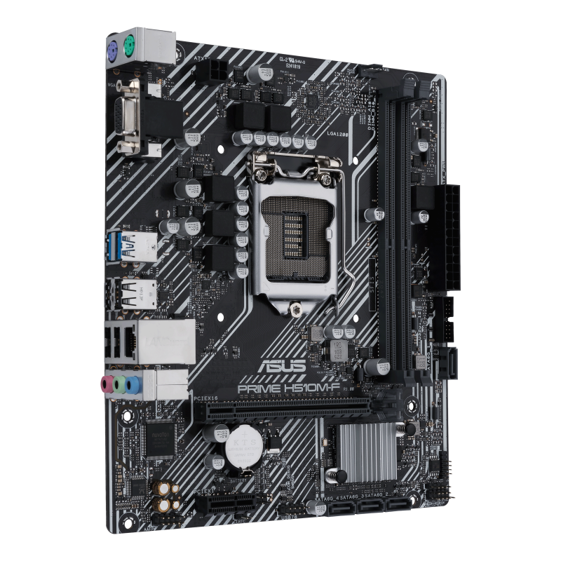 Mainboard Asus Prime H510M-F (Intel  H510, Socket 1200, micro ATX, 2 khe Ram DDR4)
