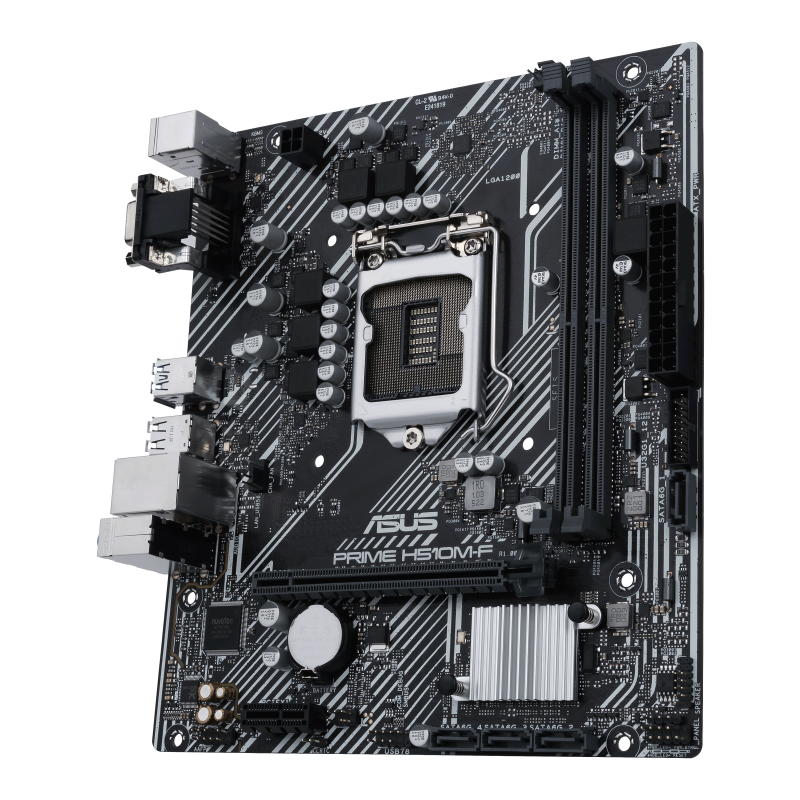 Mainboard Asus Prime H510M-F (Intel  H510, Socket 1200, micro ATX, 2 khe Ram DDR4)