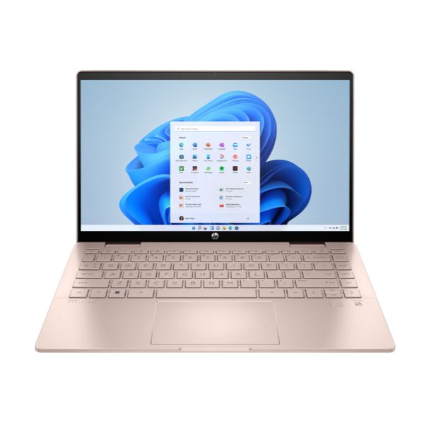 Laptop HP Pavilion x360 14-ek1049TU 80R27PA (Core i5 1335U/ 16GB/ 512GB SSD/ Intel Iris Xe Graphics/ 14.0inch FHD TouchScreen/ Windows 11 Home/ Gold/ Hợp kim nhôm/ Pen)