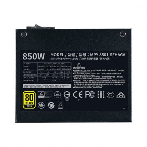 Nguồn Cooler master V SFX Gold 850W