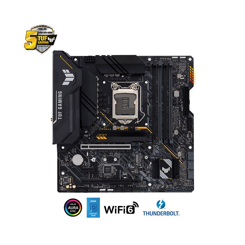 Mainboard Asus Tuf Gaming B560M-Plus Wifi (Intel B560, Socket 1200, m-ATX, 4 khe Ram DDR4)