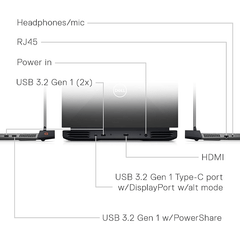 Laptop Dell Gaming G15 5520 71000334 (Core i7 12700H/ 16GB/ 512GB SSD/ Nvidia GeForce RTX 3060 6GB GDDR6/ 15.6 inch Full HD/ Windows 11 Home/ Phantom Grey)