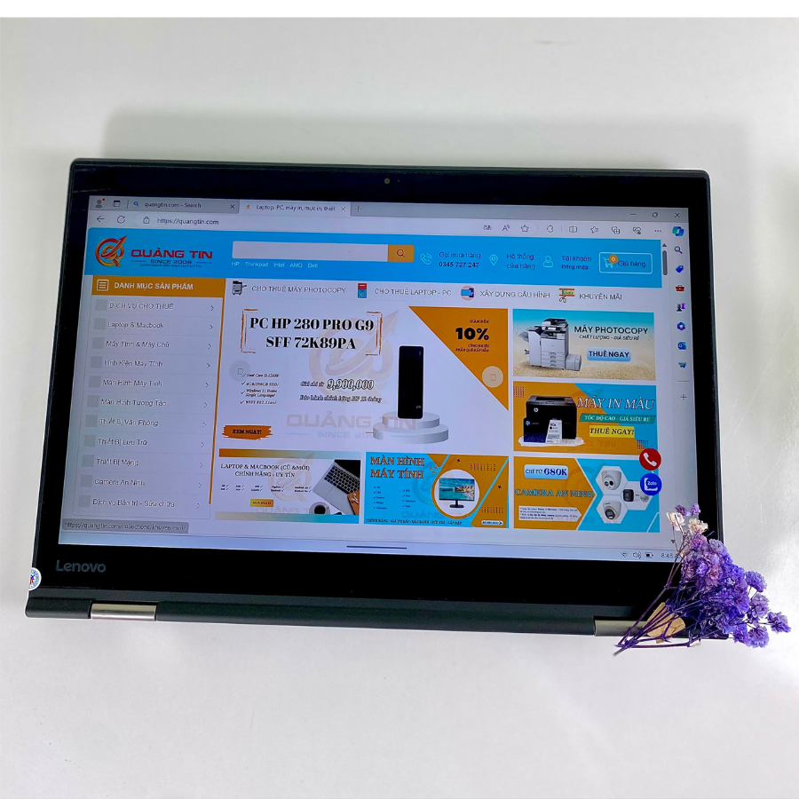 Laptop Thinkpad X1 Yoga Gen 2 I7-7600U | Ram 16gb | SSD 256gb | Màn 14