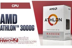 Bộ vi xử lý AMD Athlon 3000G / 3.5GHz / 2 nhân 4 luồng / 5MB / AM4