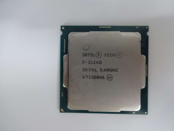 CPU Intel Xeon E-2124G Tray | 1151