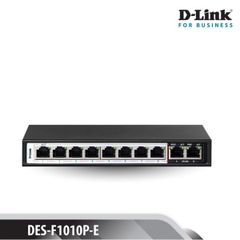 Switch PoE 10 cổng DES-F1010P-E