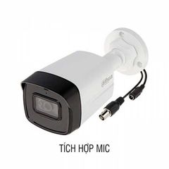 Camera HDCVI 2MP Dahua DH-HAC-HFW1200TLP-A-S5 tích hợp mic