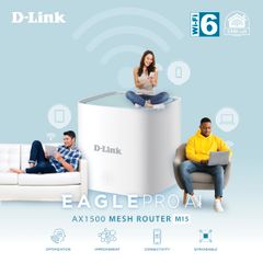 Bộ Mesh Wi-Fi Eagle Pro AI M15 – 1 Pack