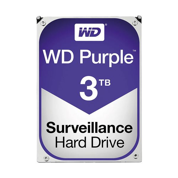 Ổ cứng HDD Camera 3TB WD Digital 3.5 inch Sata3 tím (WD30PURX) - Chính Hãng