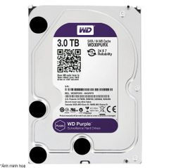 Ổ cứng HDD Camera 3TB WD Digital 3.5 inch Sata3 tím (WD30PURX) - Chính Hãng