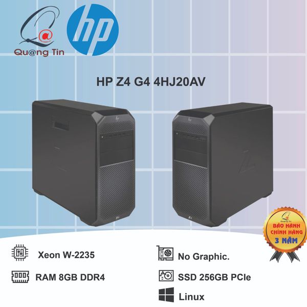 Máy trạm Workstation HP Z4 G4 4HJ20AV - Chính Hãng
