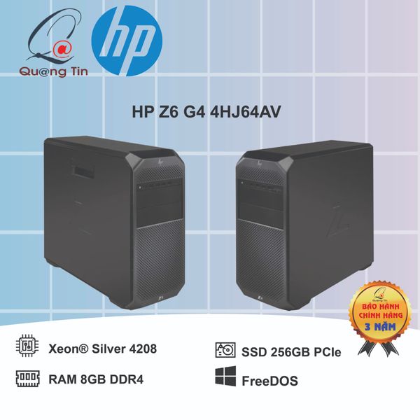 Máy trạm Workstation HP Z6 G4 4HJ64AV - Chính Hãng