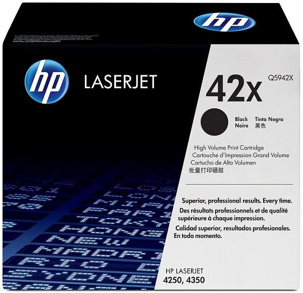 Mực in Chính Hãng HP 42X High Yield Black Original LaserJet Toner Cartridge (Q5942X)