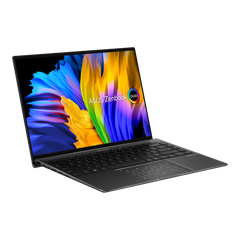 Laptop Asus Zenbook 14X OLED UM5401QA-KN209W ( R5-5600H/8GB on board/512GB PCIe/AMD Radeon /14 inch OLED 2.8K/Win11/Đen)