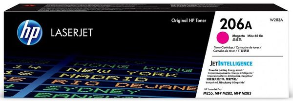 Mực in Chính hãng HP 206A Magenta Original Laser Toner Cartridge (W2113A)