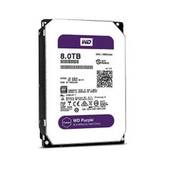 Ổ cứng HDD Camera WD Purple 8Tb SATA3 7200rpm 256Mb Tím WD82PURX - Chính Hãng