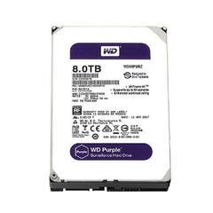 Ổ cứng HDD Camera WD Purple 8Tb SATA3 7200rpm 256Mb Tím WD82PURX - Chính Hãng