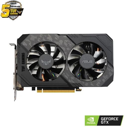 Card màn hình Asus TUF GTX 1660 Super-O6G GAMING (6GB GDDR6, 192-bit, DVI+HDMI+DP)