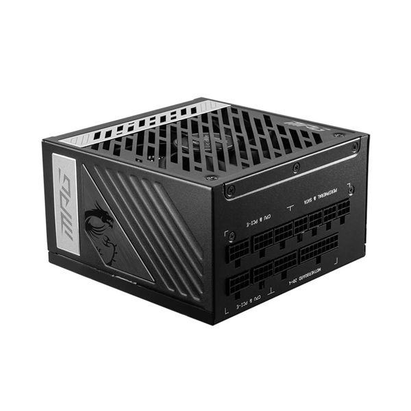 Nguồn máy tính MSI MPG A1000G - 1000W - 80 Plus Gold - Full Modular