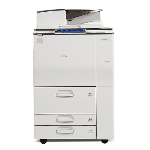Cho thuê máy photocopy đa năng trắng đen Ricoh MP 7503 công nghiệp - ( New 96%)