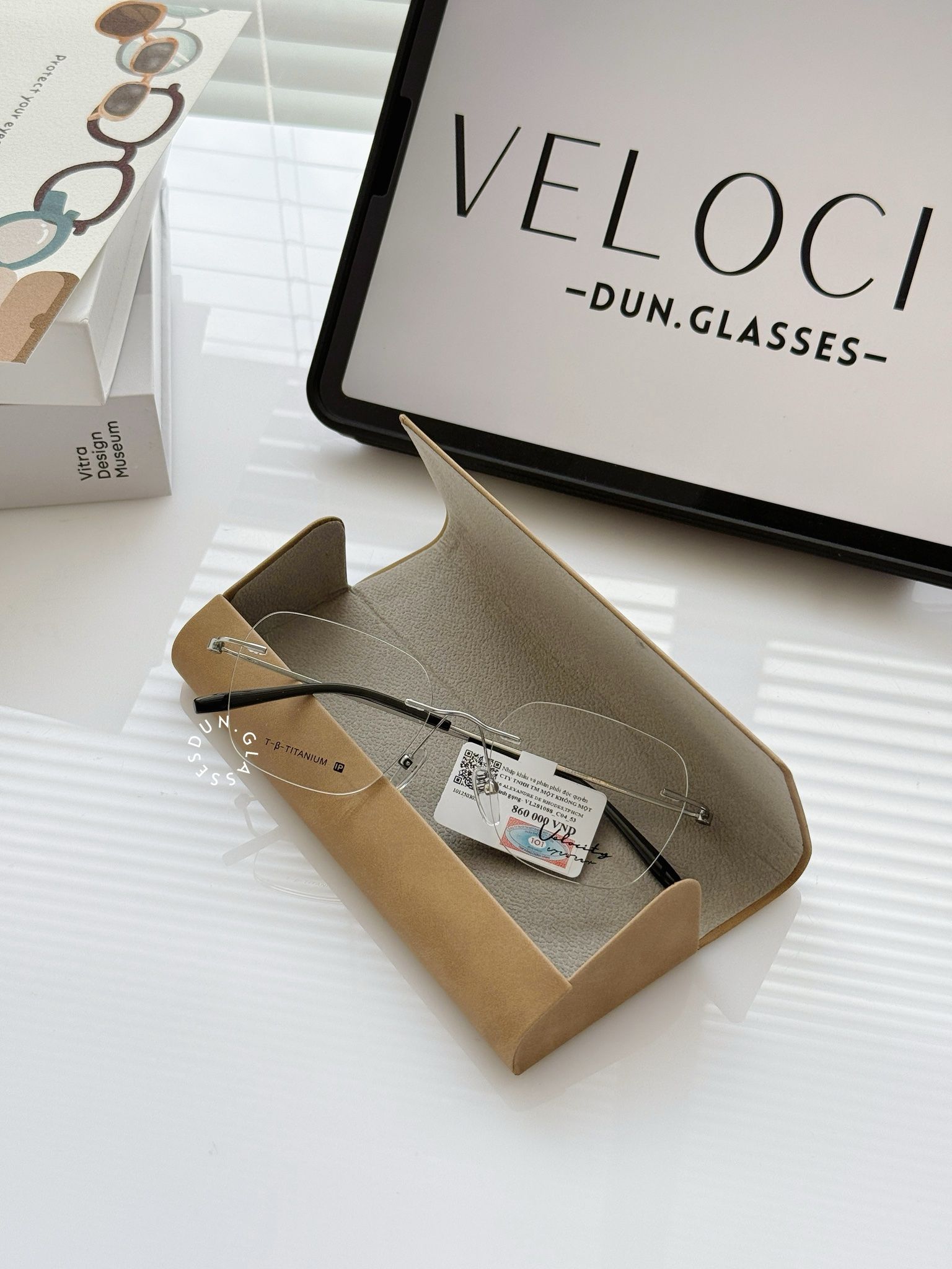 Mắt kính không viền Velocity VL281088
