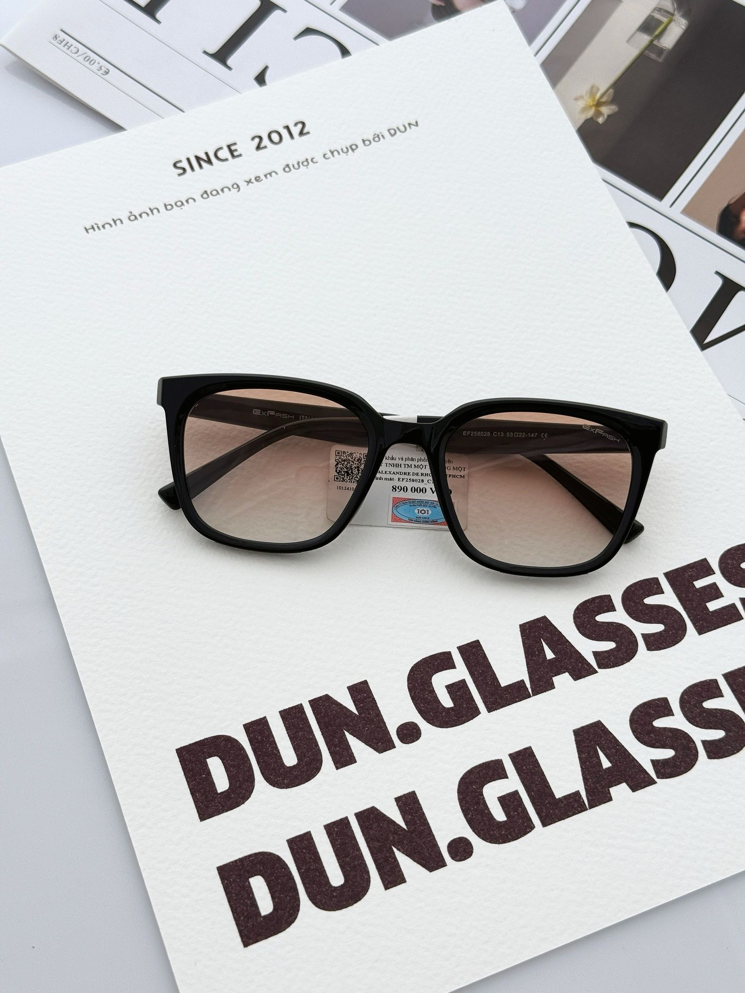 Kính mát Exfash EF258028
