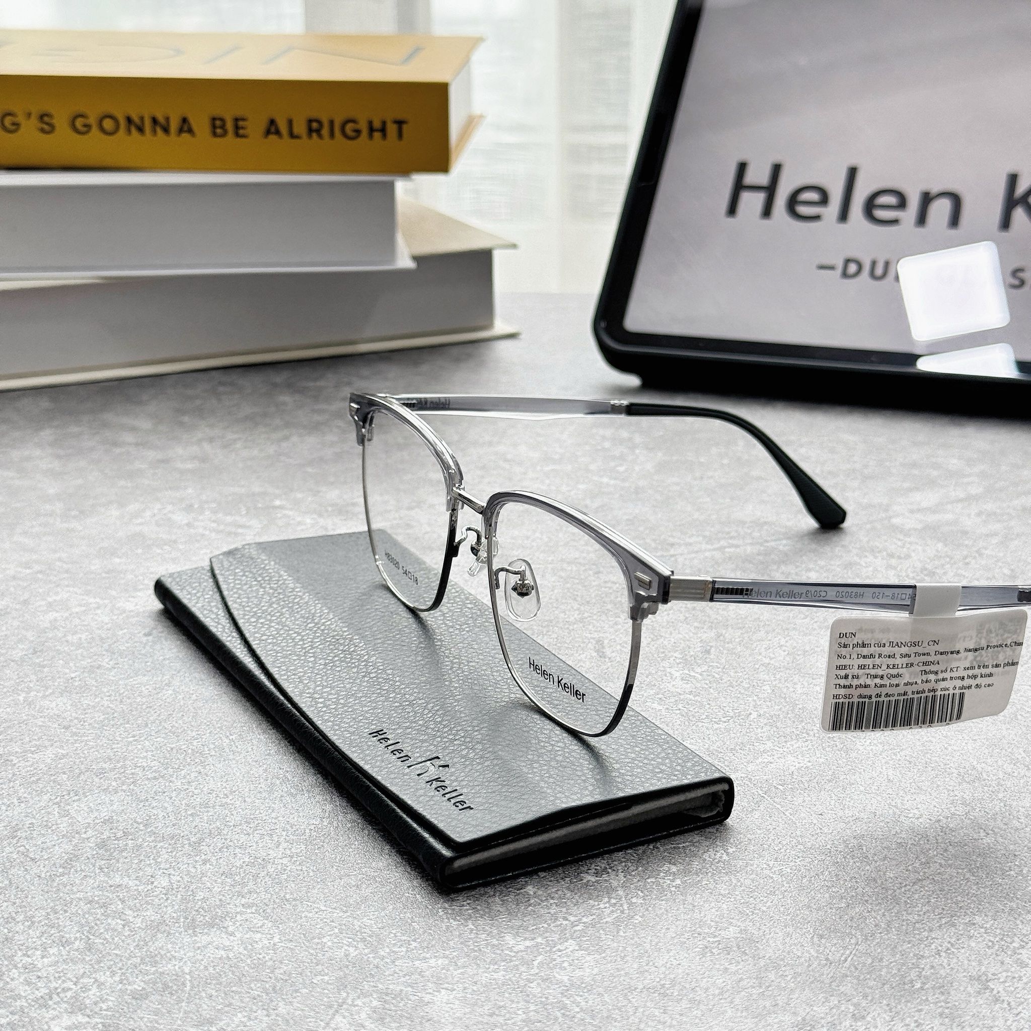 Mắt kính nửa gọng Helen Keller H83020