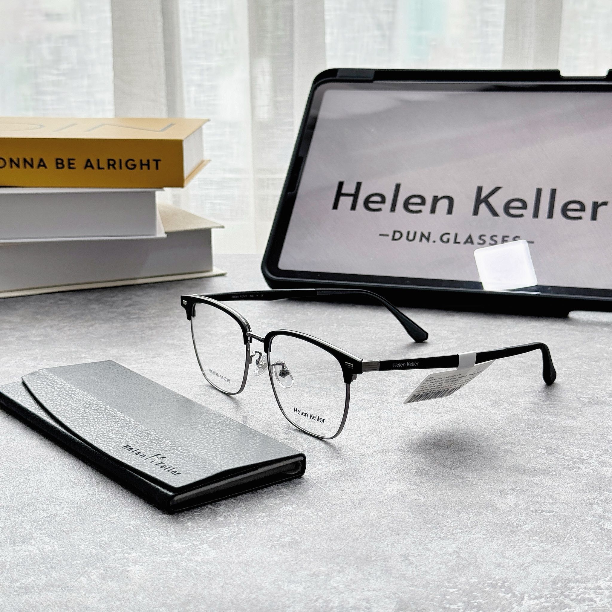 Mắt kính nửa gọng Helen Keller H83020