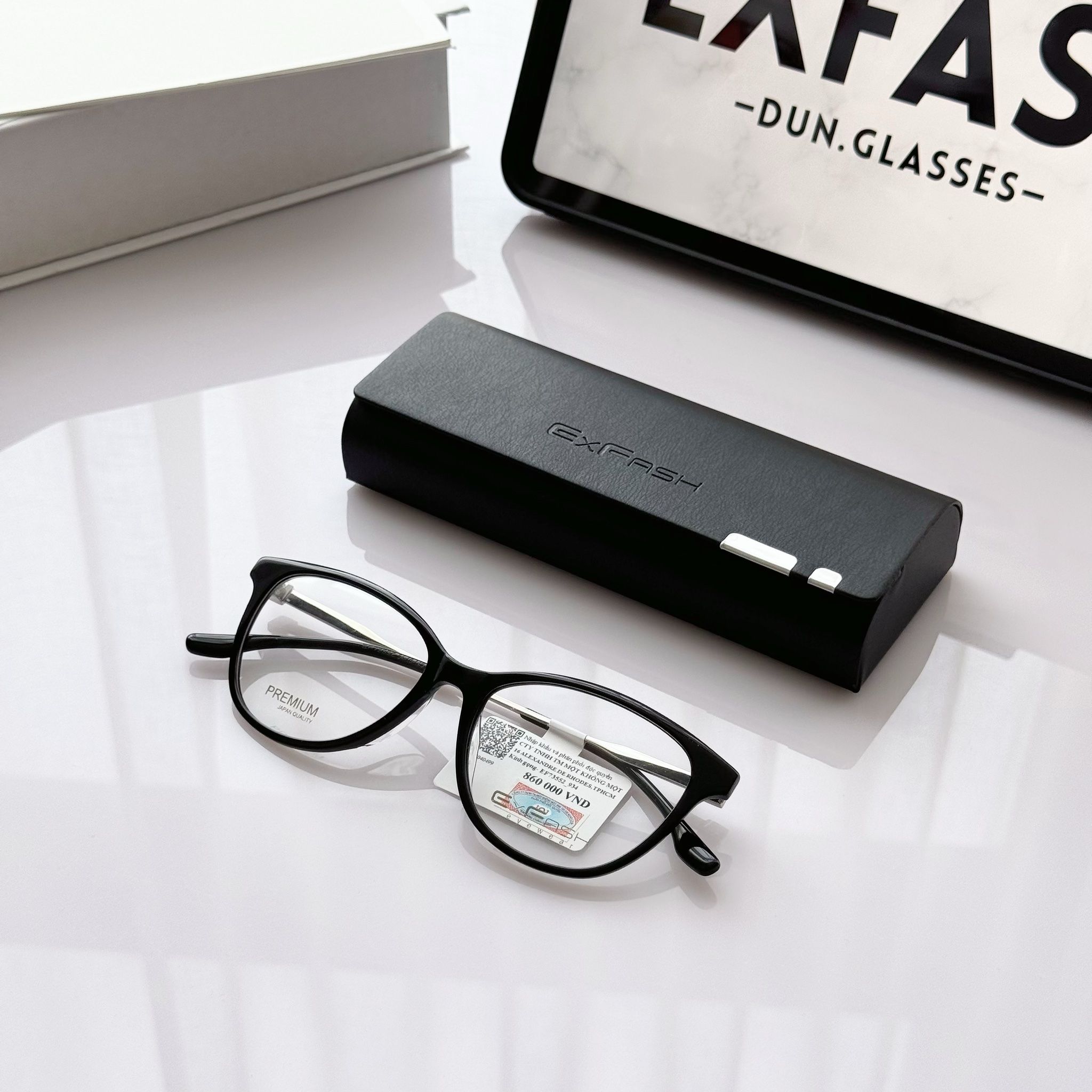 Gọng kính mắt mèo Exfash EF73552