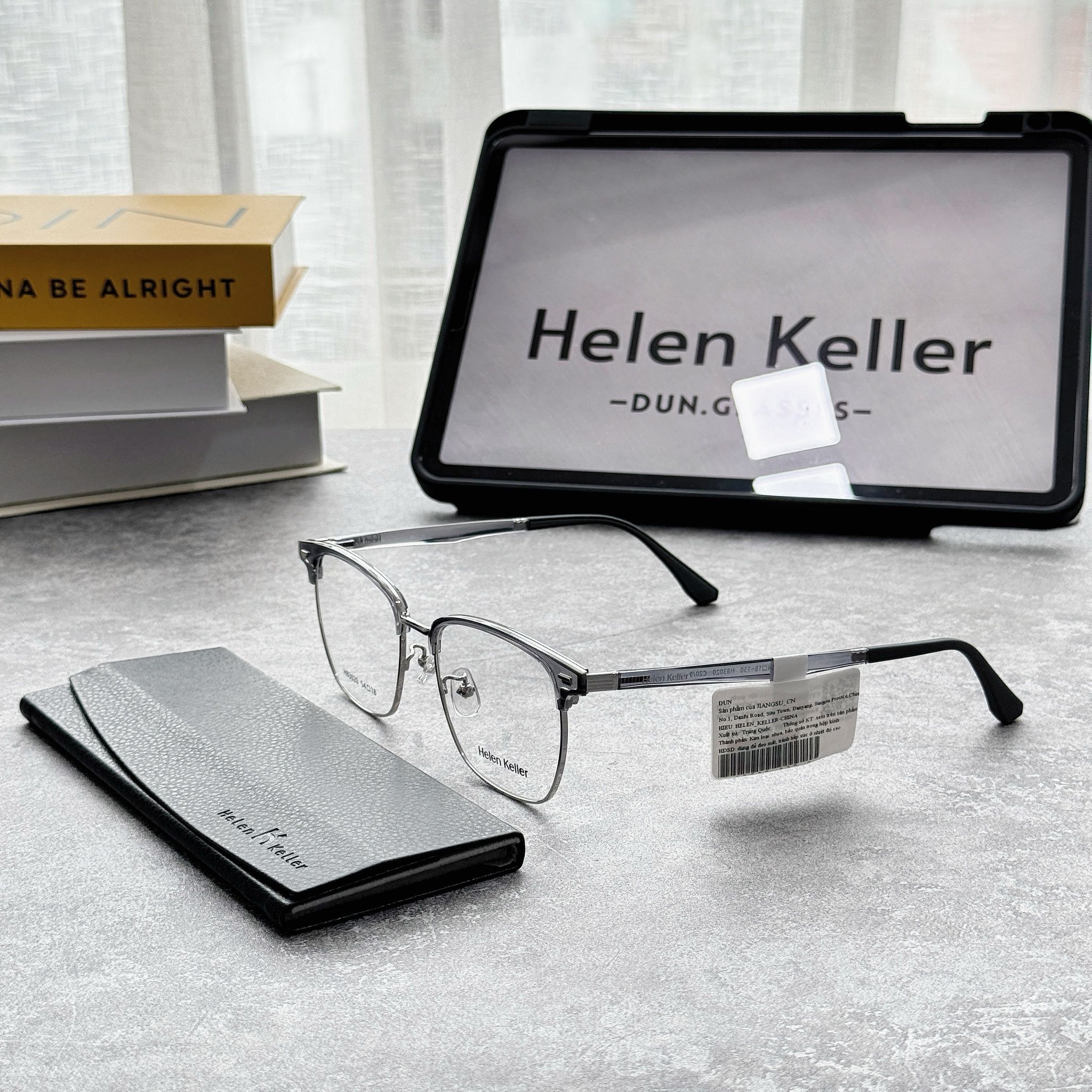 Mắt kính nửa gọng Helen Keller H83020