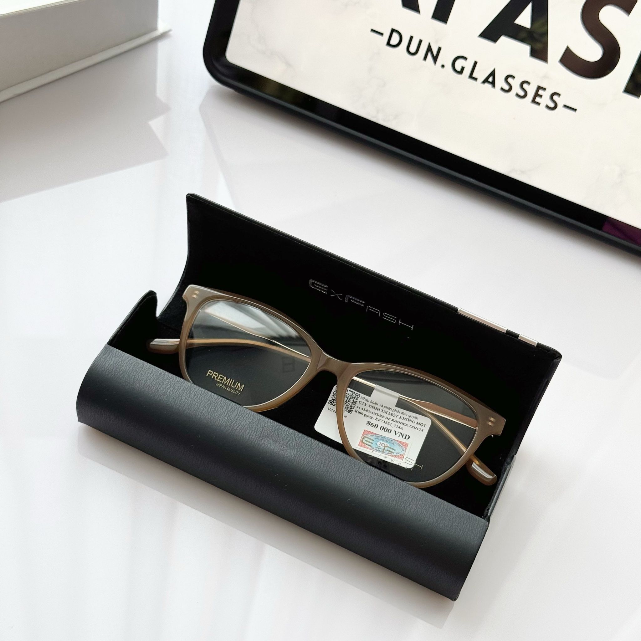 Gọng kính mắt mèo Exfash EF73552