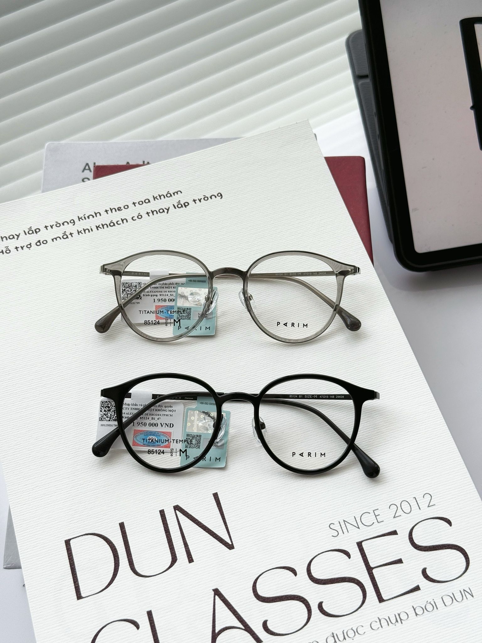 Mắt kính tròn Parim 85124