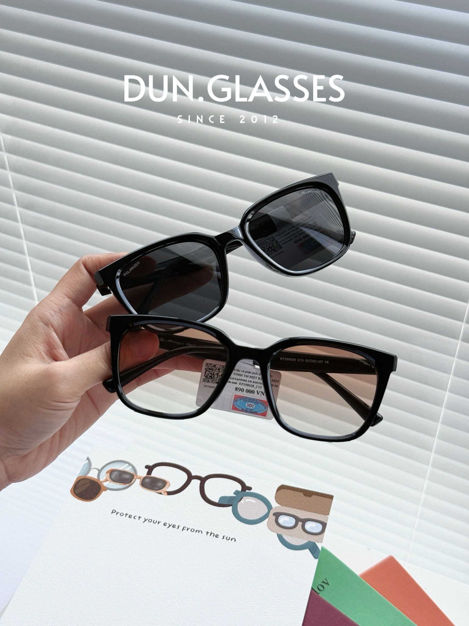 Kính mát Exfash EF258028