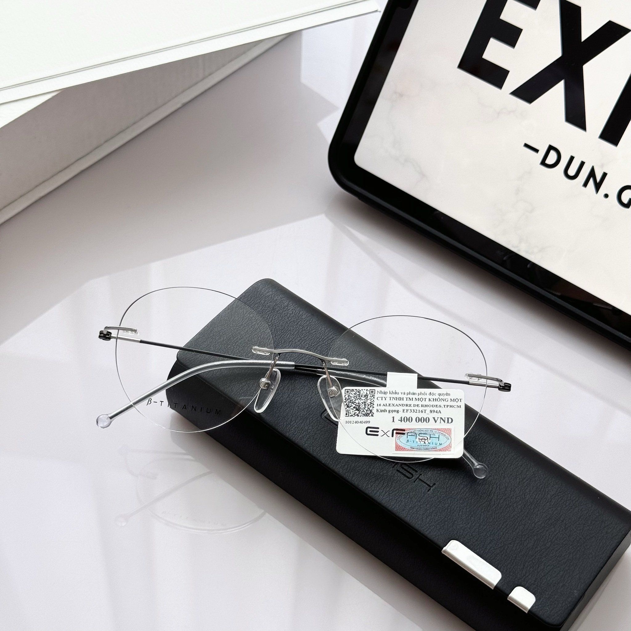 Mắt kính không viền Exfash EF33216