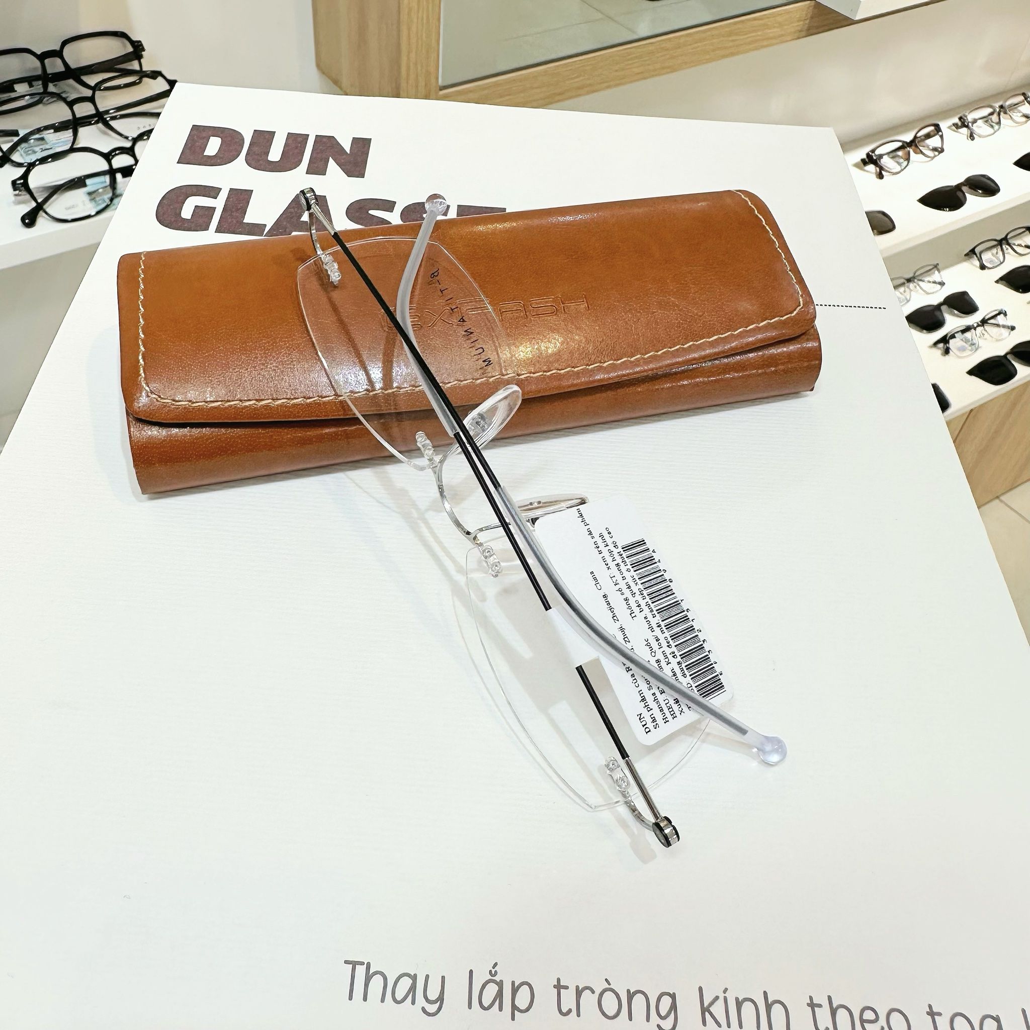 Mắt kính không viền Exfash EF33215T