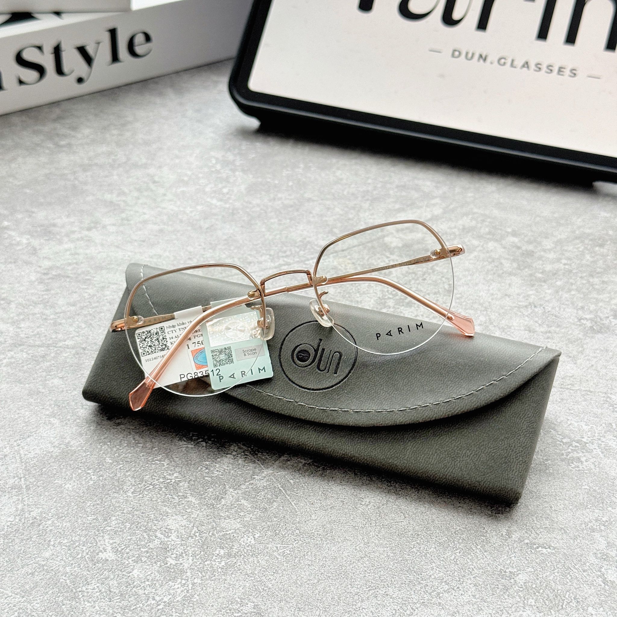 Mắt kính không viền Parim PG83512