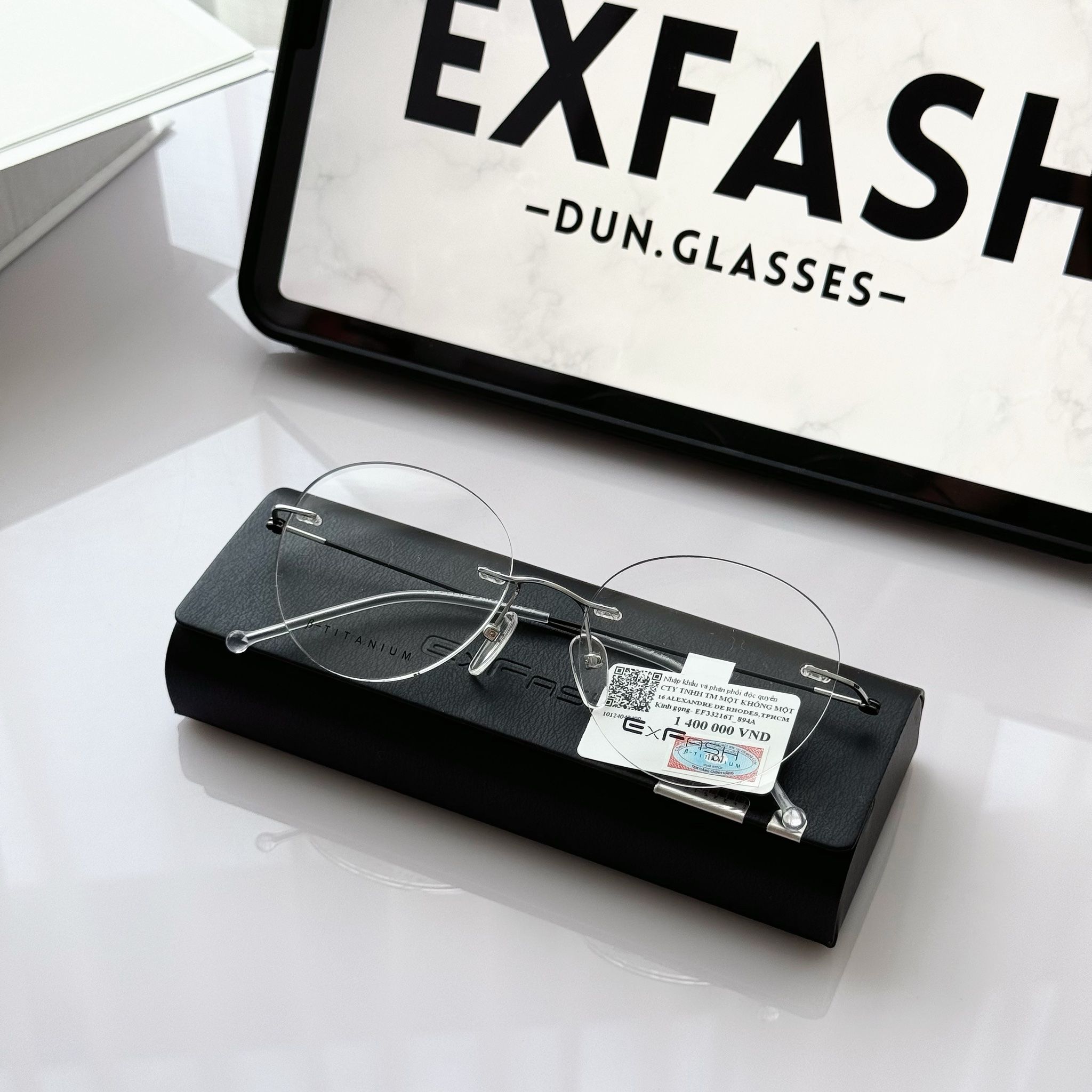 Mắt kính không viền Exfash EF33216