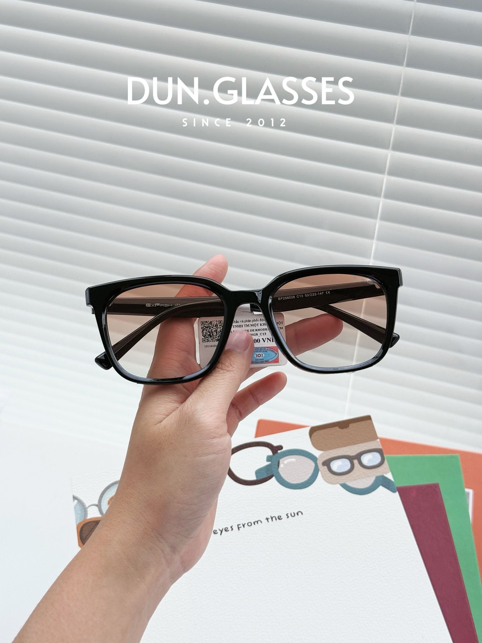 Kính mát Exfash EF258028