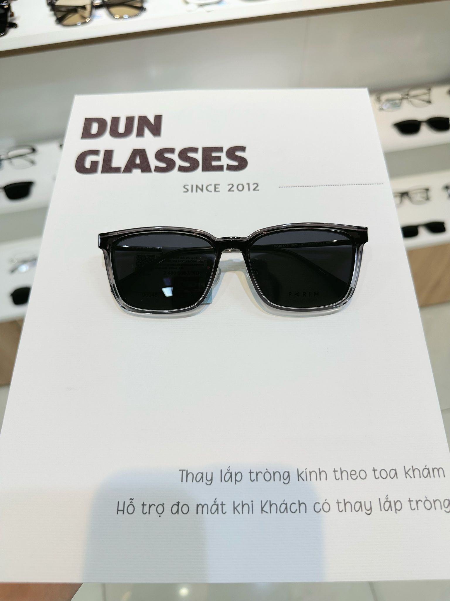 Mắt kính Clip On Parim 96046
