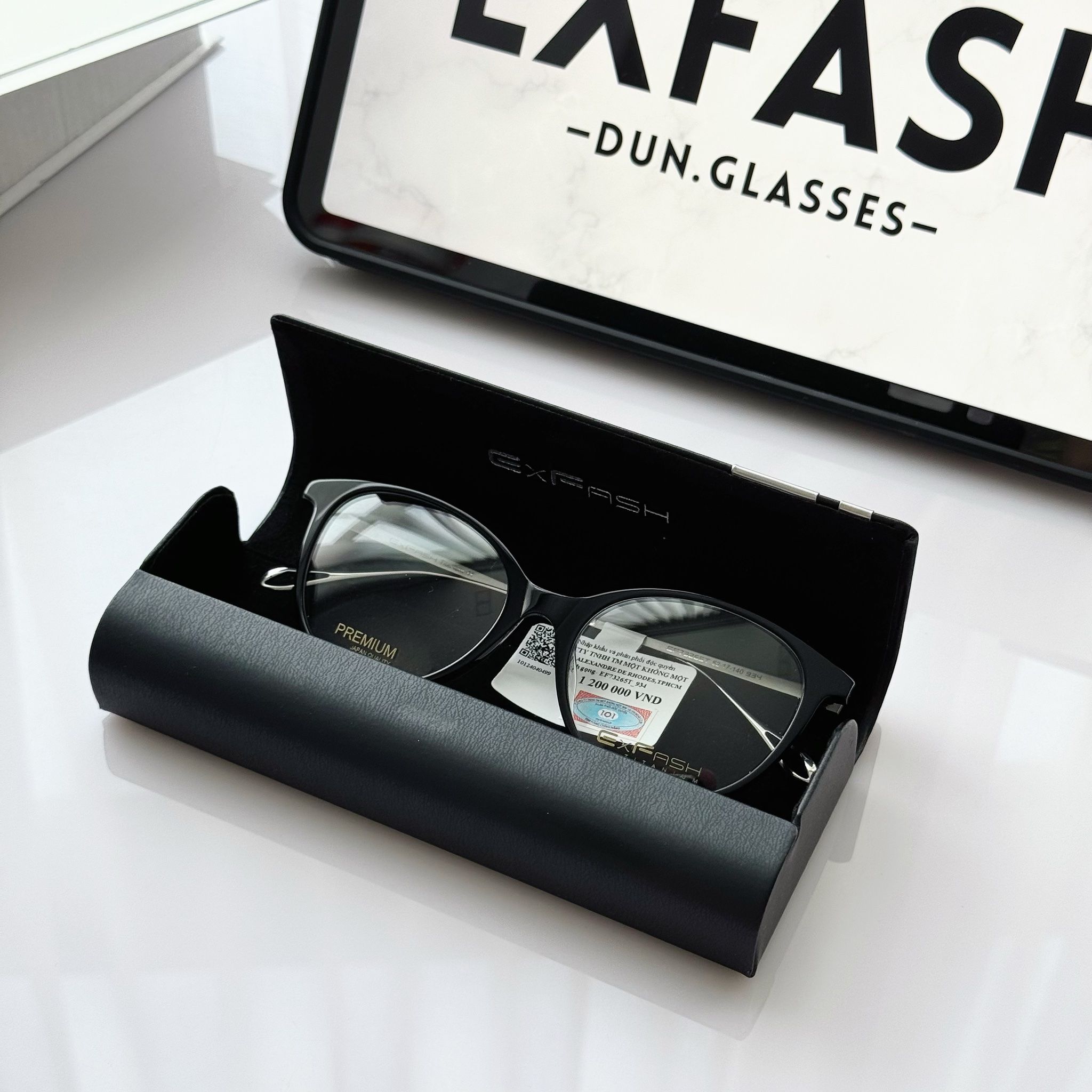Gọng kính mắt mèo Exfash EF73265T