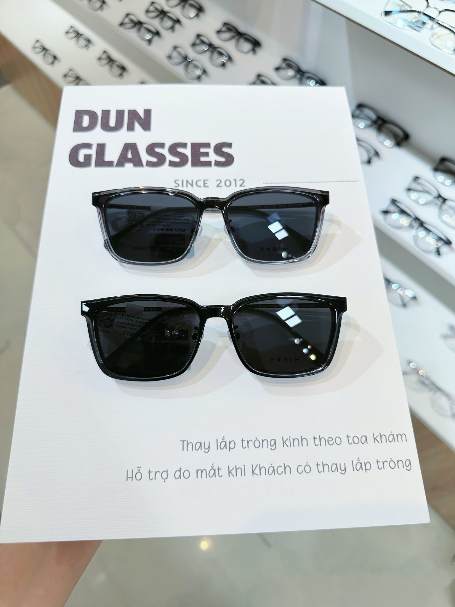 Mắt kính Clip On Parim 96046